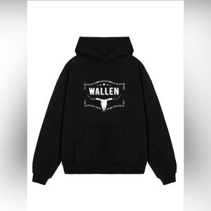 NWT - Wallen Bull Print Kangaroo Pouch‎ Hoodie